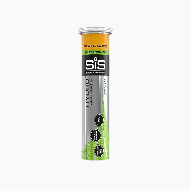 Science in Sport GO HYDRO rehidratacijos tabletės 20 ananasų ir mangų tablečių SIS130919 3