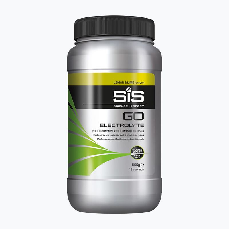 Izotoninis gėrimas miltelių pavidalu Science in Sport GO Electrolyte 500 g lime/lemon