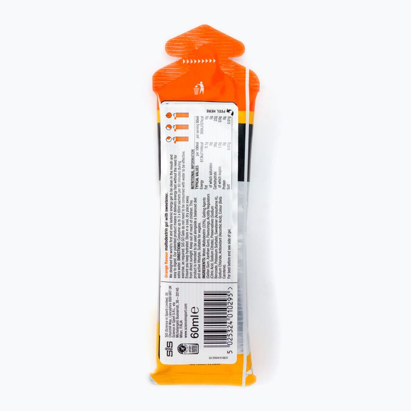 Science in Sport GO Izotoninis gelis 60ml oranžinis SIS131042 2