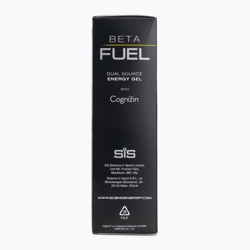 Energetinių gelių rinkinys Science in Sport Beta Fuel Energy + Nootropics 6 x 60 ml apple 3