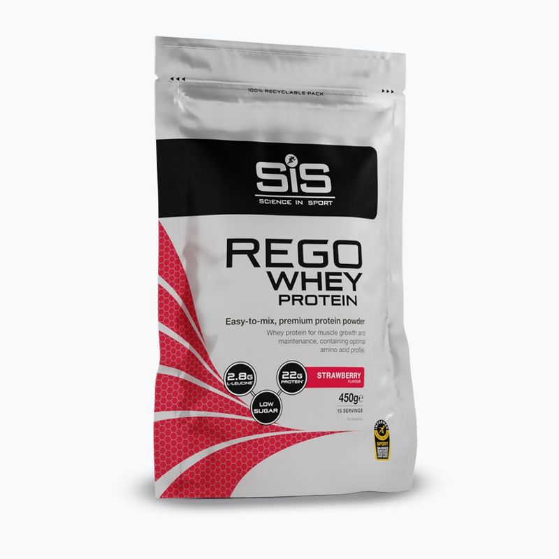 Baltymų papildas Science in Sport Rego Whey 450 g Strawberry