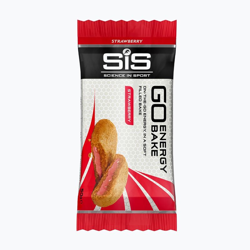 Energetinis batonėlis SIS Go Energy Bake 50 g strawberry