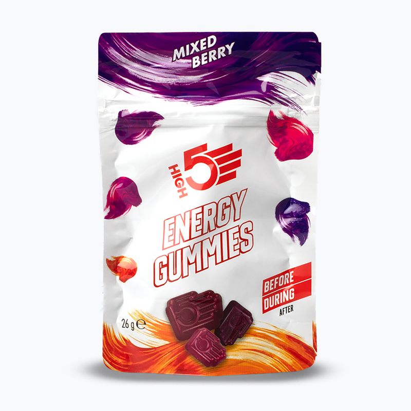 Energetiniai guminukai HIGH5 Energy 26 g mixed berry