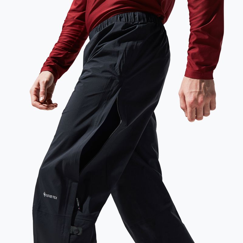Vyriškos kelnės nuo lietaus Berghaus Paclite black 4