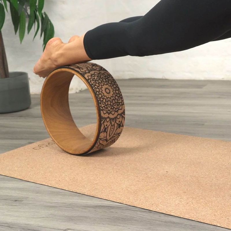 Joga ratas Myga Brown mandala 10