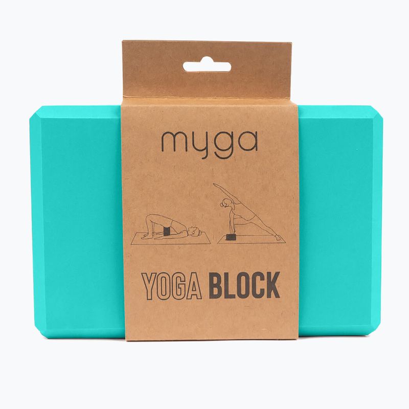 Jogos blokas Myga Foam Block turquoise 2