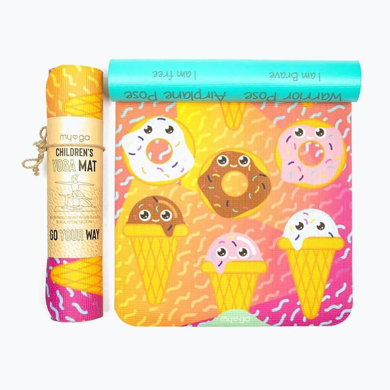Jogos kilimėlis vaikui Myga Sweet Tooth yellow 2