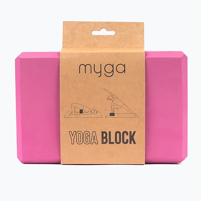 Jogos blokas Myga Foam Block pink 4