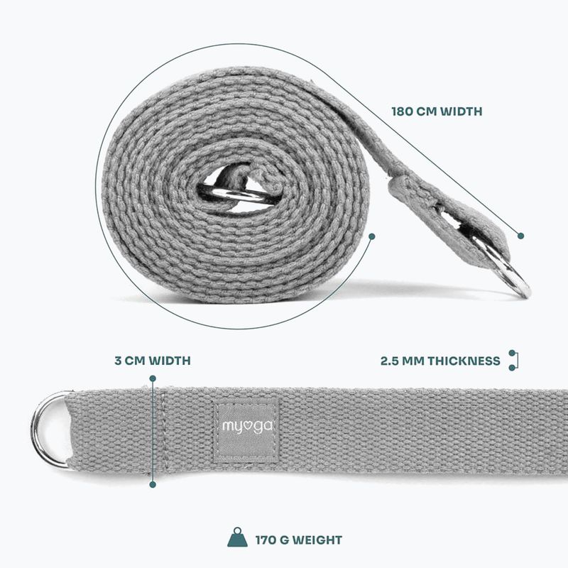 Jogos diržas Myga 2 in 1 grey 3