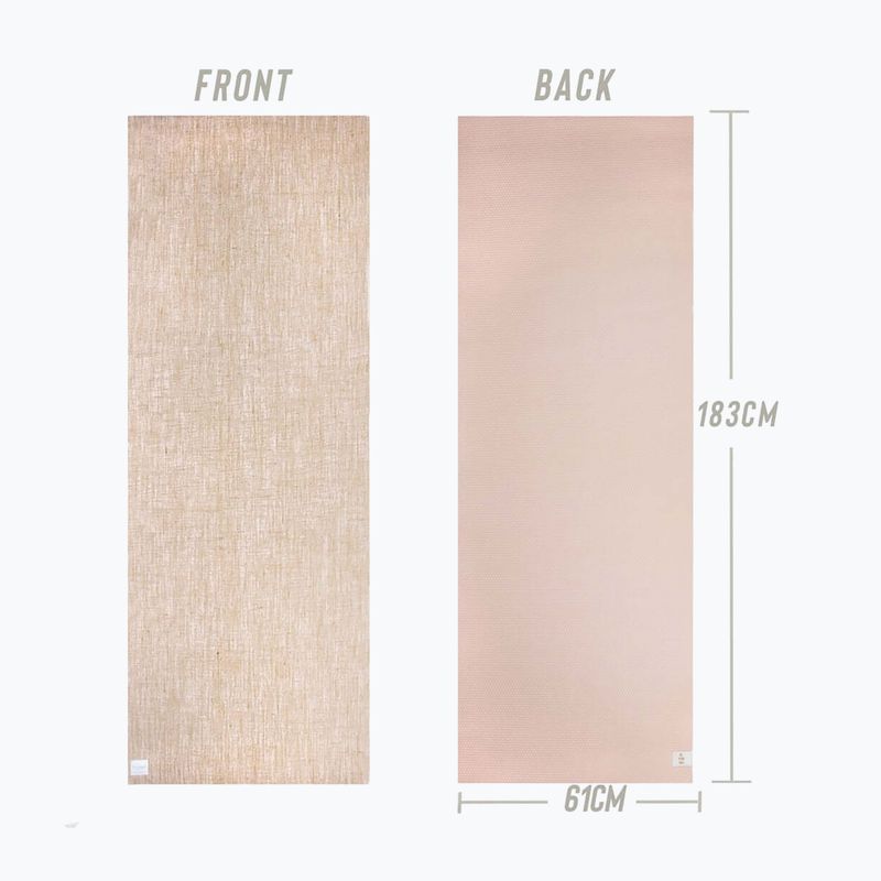 Jogos kilimėlis Myga Jute 5 mm beige 4