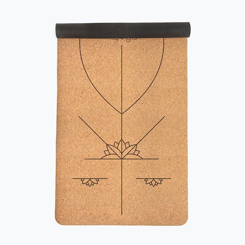 Jogos kilimėlis Myga Alignment XL 6 mm brown 7