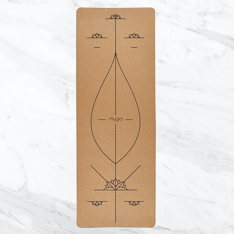 Jogos kilimėlis Myga Alignment XL 6 mm brown 8