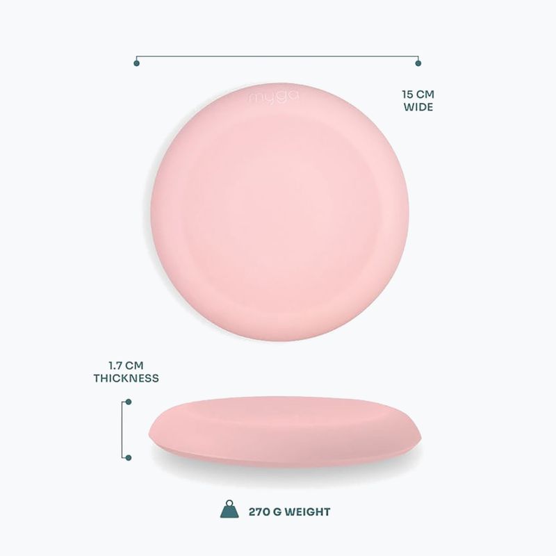 Gelinis jogos kilimėlis Myga Support Pad pink 7