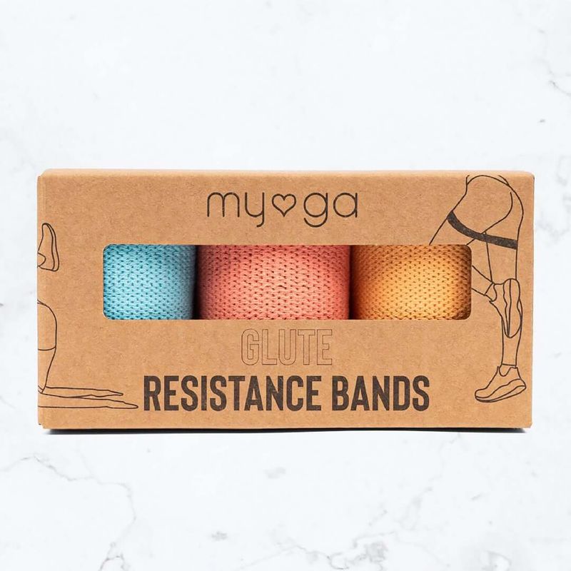 Elastinės pasipriešinimo juostos Myga Glute Resistance 3 pack multicolor 5