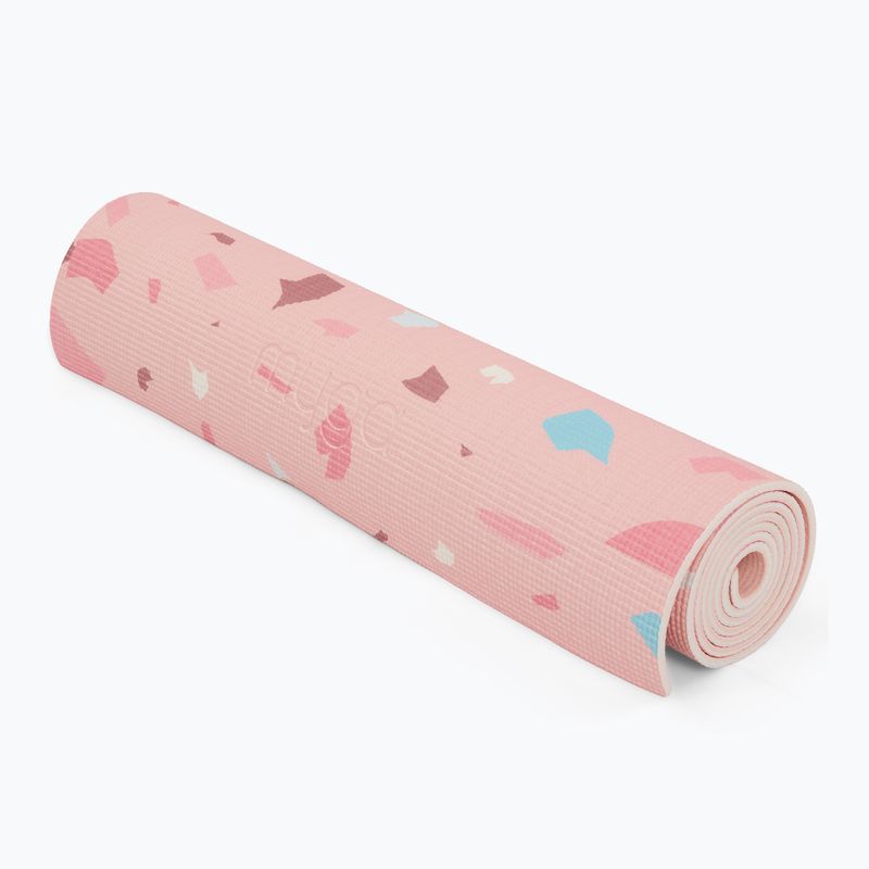 Joga rinkinys Myga Terrazzo Yoga Set mat + block + strap purple 3