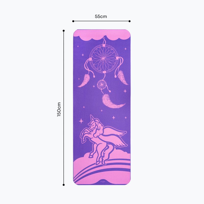 Jogos kilimėlis Myga Unicorn 3 mm purple 7
