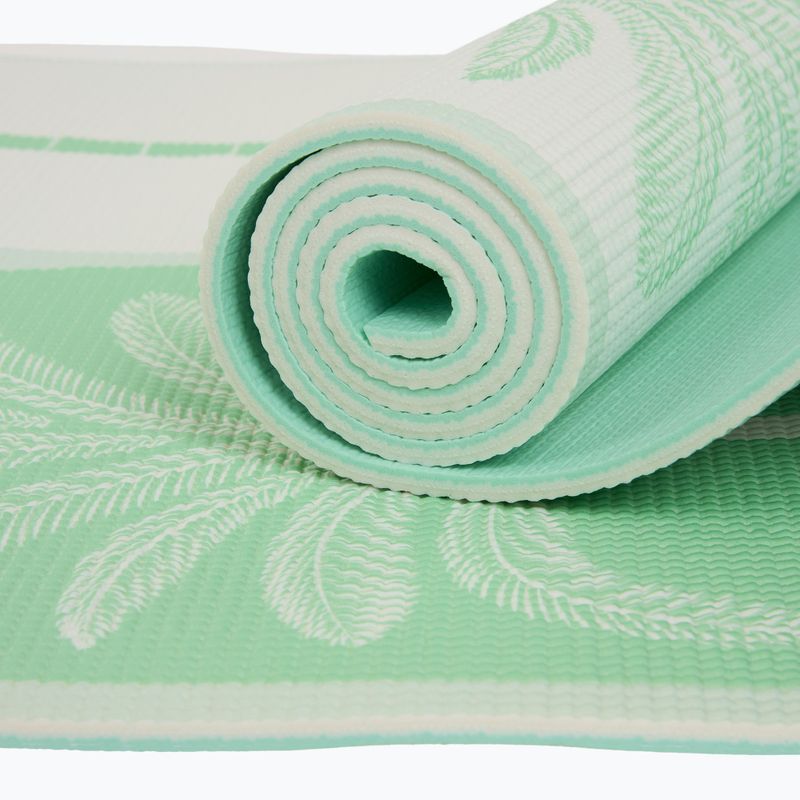 Joga rinkinys Myga Sage Palm Yoga Set mat + block + green strap 10