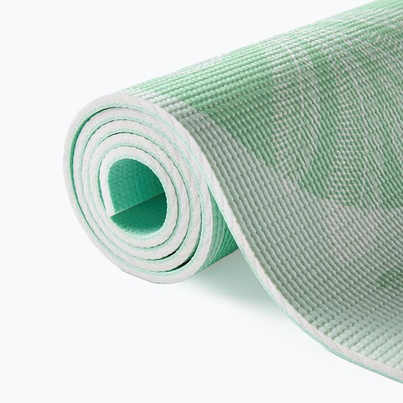 Joga rinkinys Myga Sage Palm Yoga Set mat + block + green strap 16