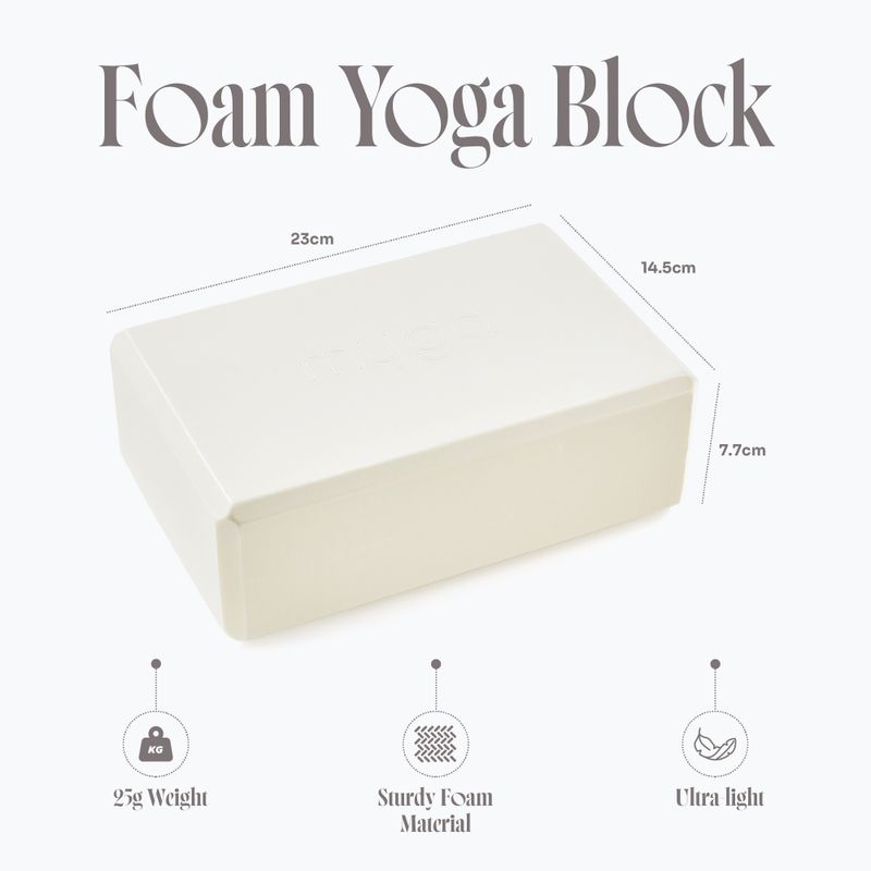 Jogos blokas Myga Foam Block do jogi cream 2
