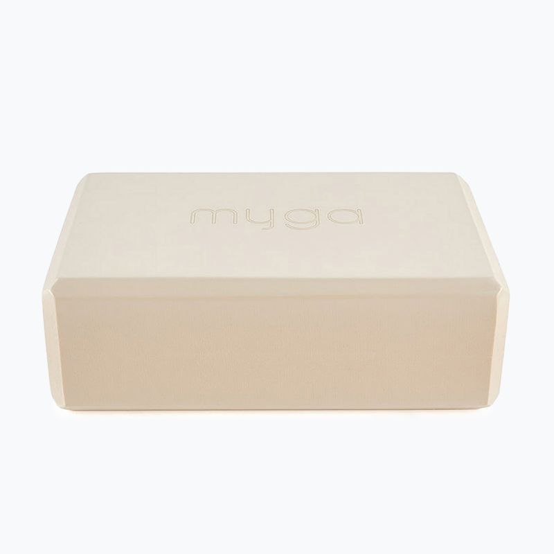 Jogos kaladėlė Myga Foam Block, smėlio spalvos 2