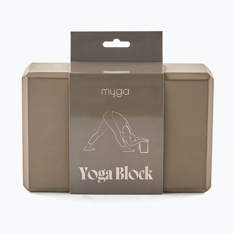 Jogos blokas Myga Foam Block 2 pcs. brown 3