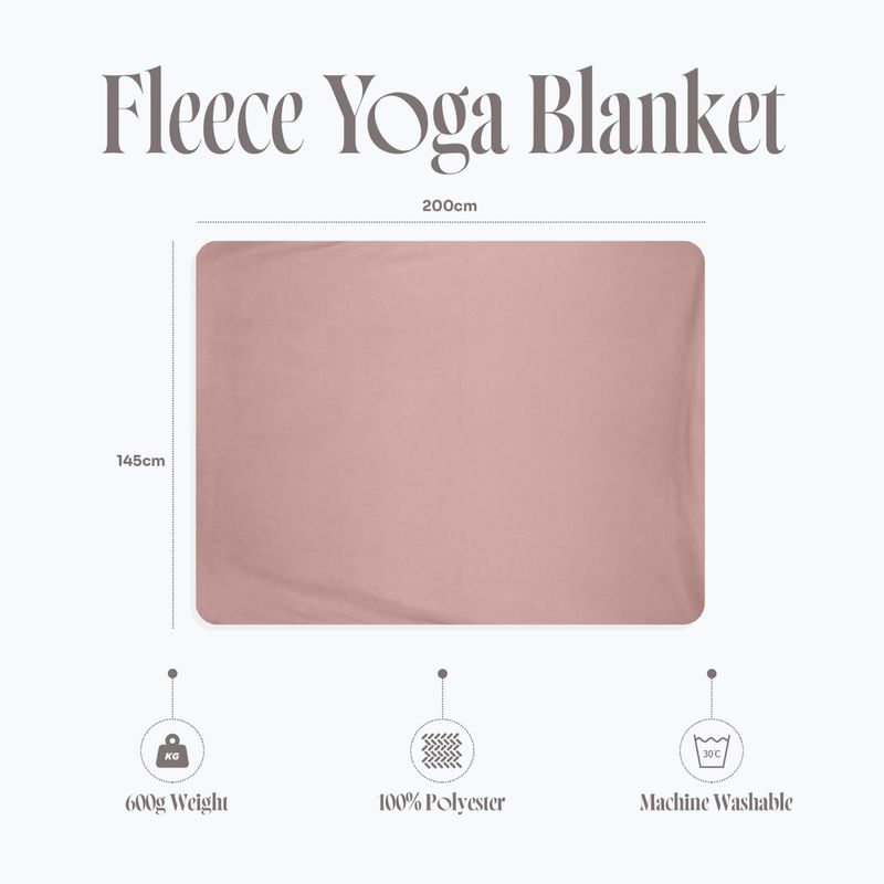 Jogos kilimėlis Myga Fleece blush 10