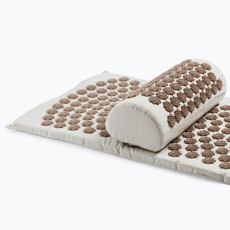 Akupresūrinis kilimėlis Myga RY2687 beige 5