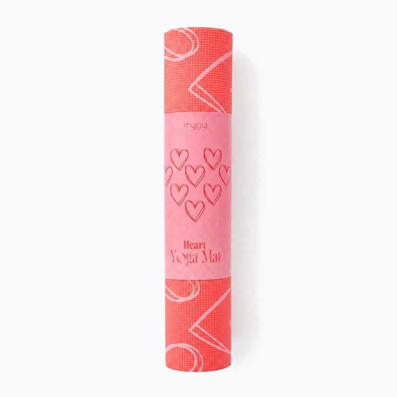 Jogos kilimėlis Myga Heart Limited Edition red 4