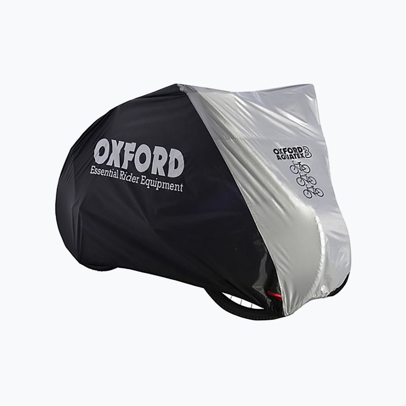 Dviračio užvalkalas OXC Aquatex 3 dviračiams black/silver