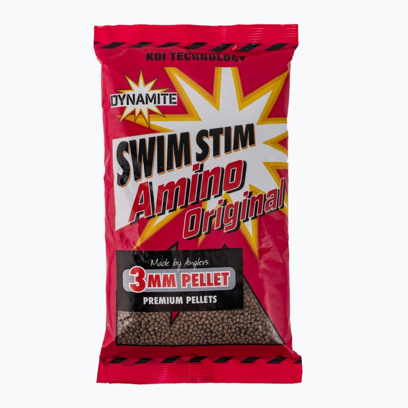 Dynamite Baits Swim Stim Amino metodo granulės 3 mm rudos spalvos ADY040097