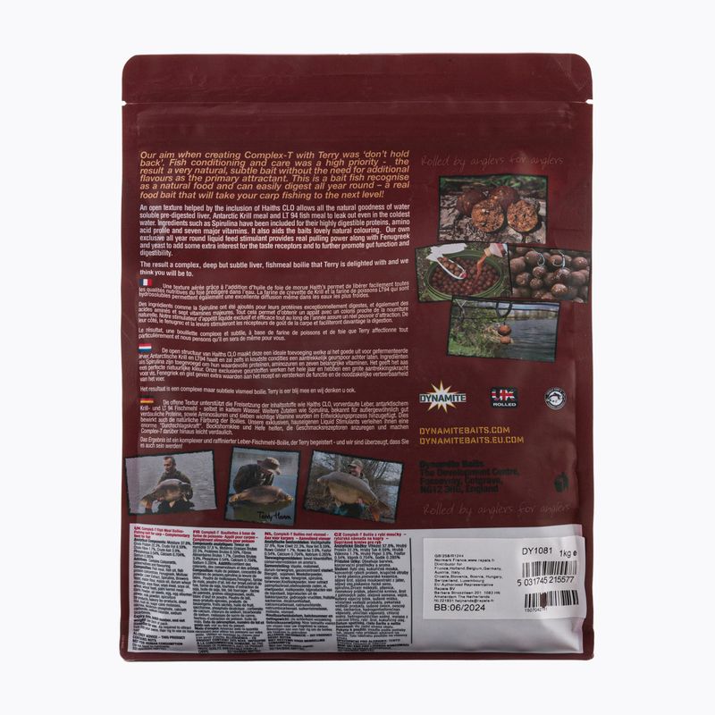 Dynamite Baits Complex-T karpių granulės rudos spalvos ADY041081 2