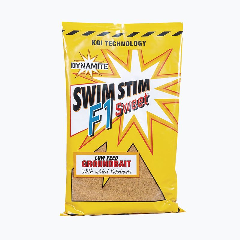 Dynamite Baits Swim Stim F1 masalas žvejybinis masalas geltonos spalvos ADY751410
