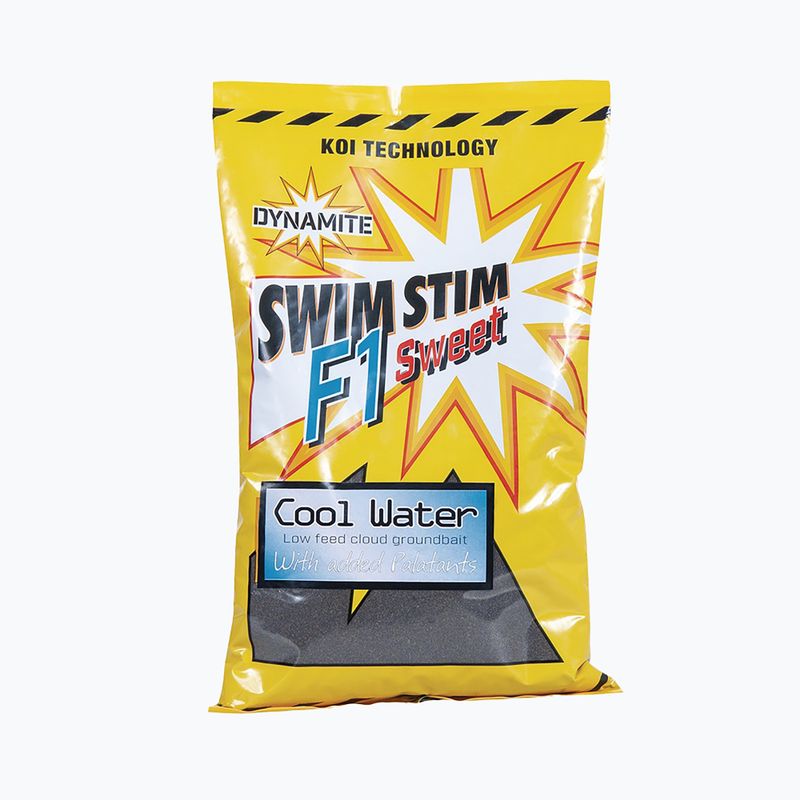 Dynamite Baits Swim Stim F1 Dark Groundbait žvejybinis masalas juodos spalvos ADY751411