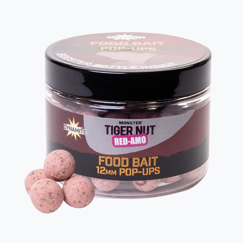 Dynamite Baits Red-Amo Tiger Nut karpių plūdės kamuoliukai Pop-ups beige ADY041257