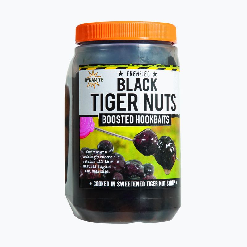 Dynamite Baits Frenzied Black Tiger Nuts 500 ml grūdų masalas