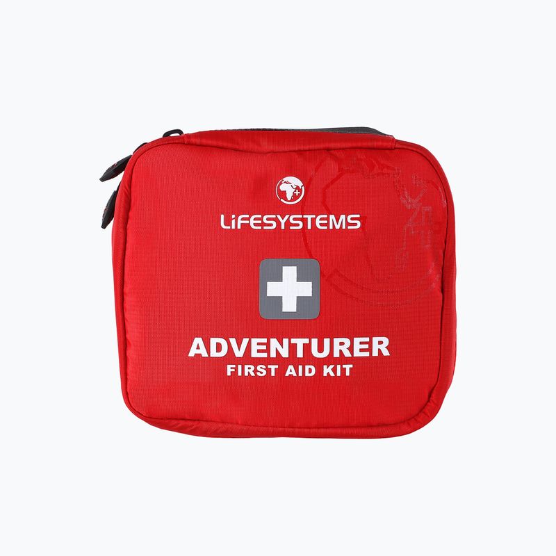 Lifesystems Adventurer pirmosios pagalbos rinkinys raudonas LM1030SI kelioninis pirmosios pagalbos rinkinys
