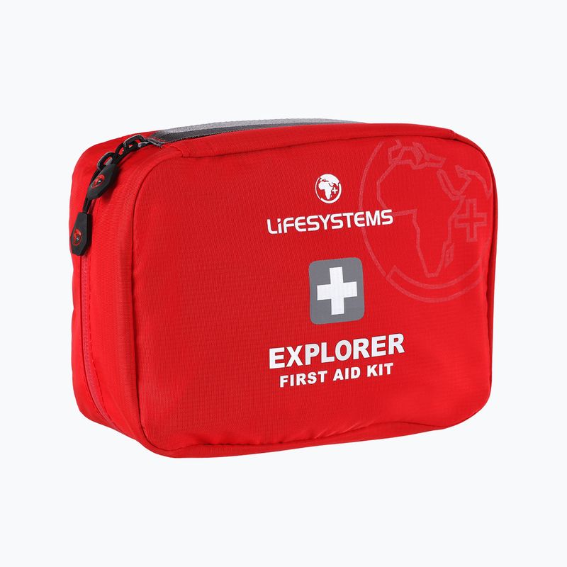 Lifesystems Explorer pirmosios pagalbos rinkinys raudonas LM1035SI kelioninis pirmosios pagalbos rinkinys 2