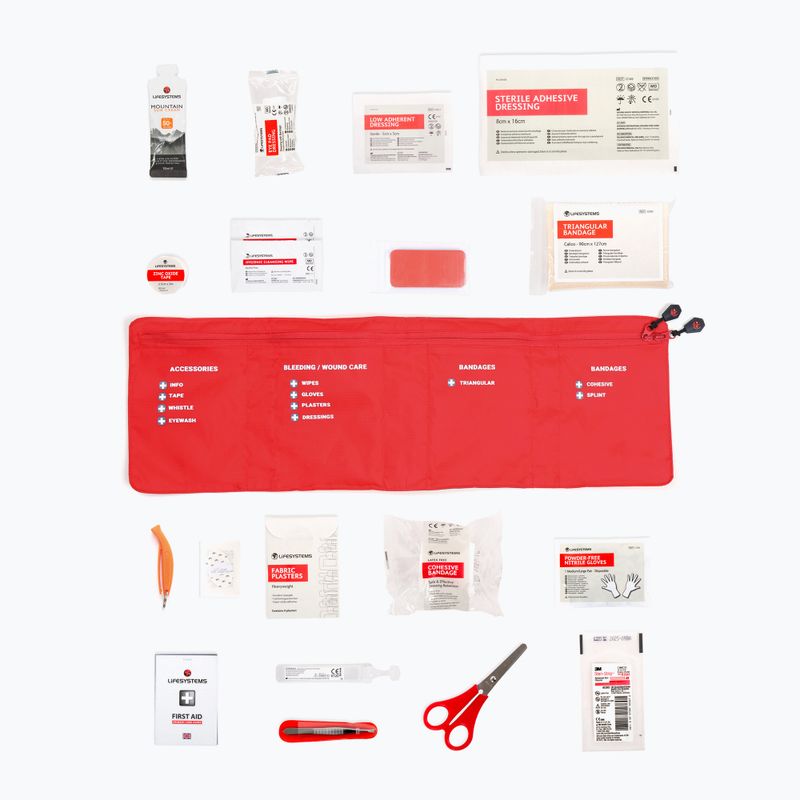Turistinė vaistinėlė Lifesystems Bike First Aid Kit red 5