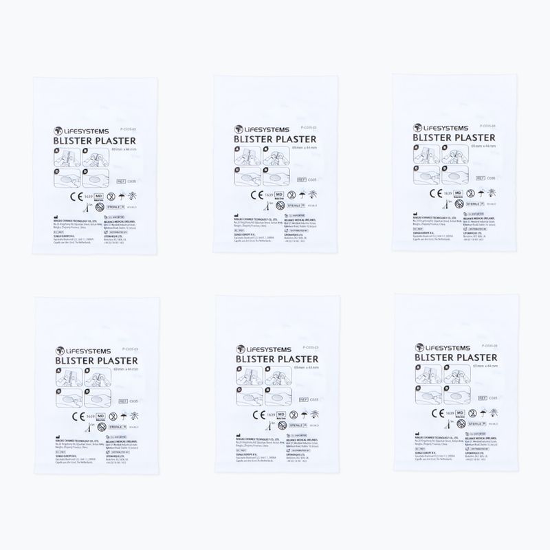 "Lifesystems" pūslių pleistrai 6 vnt. 3