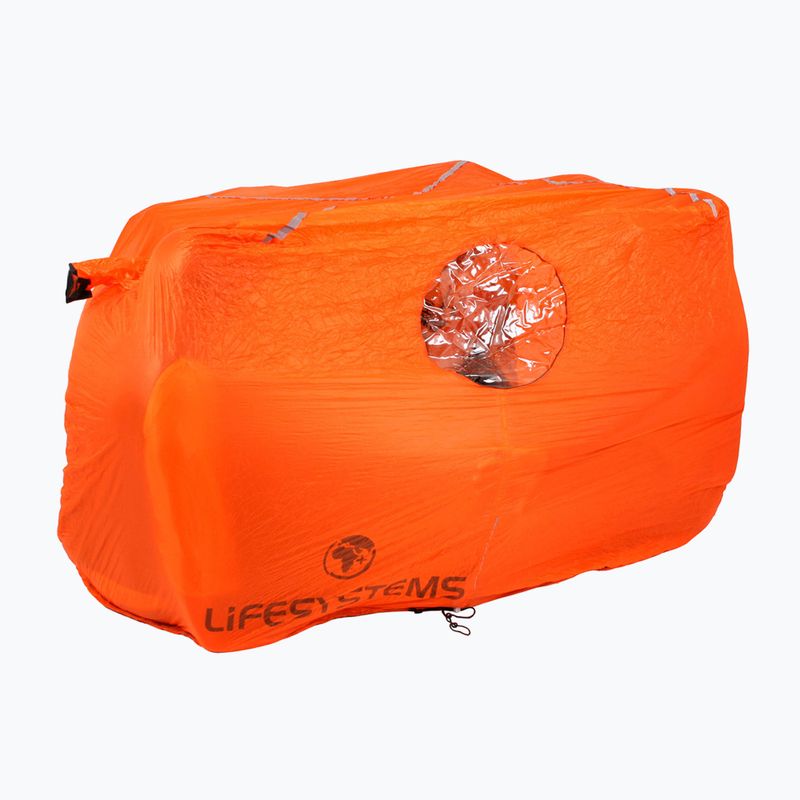 Lifesystems Survival Shelter 4 avarinė palapinė oranžinė LM42321 2