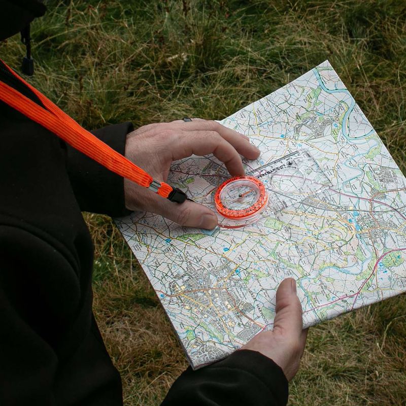 Kompasas Lifesystems Compass orange 8