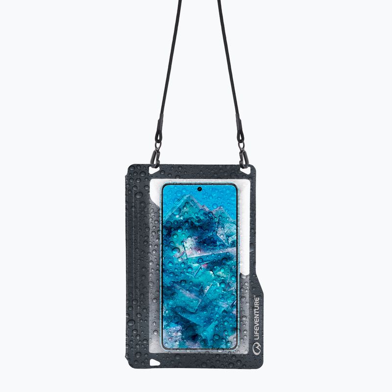 Vandeniui atsparus telefono dėklas Lifeventure Waterproof Phone Case Plus grey 2