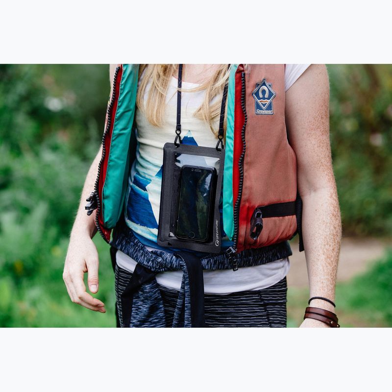 Vandeniui atsparus telefono dėklas Lifeventure Waterproof Phone Case Plus grey 3