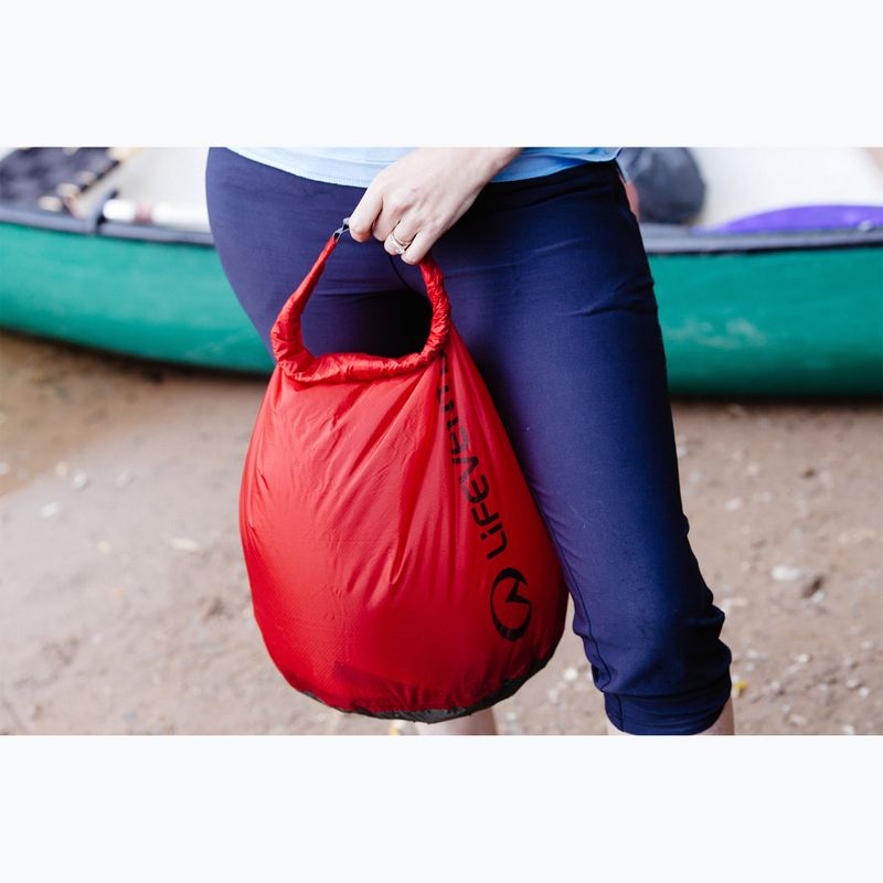 Lifeventure Ultralight Dry 25 l neperšlampamas krepšys raudonas 5