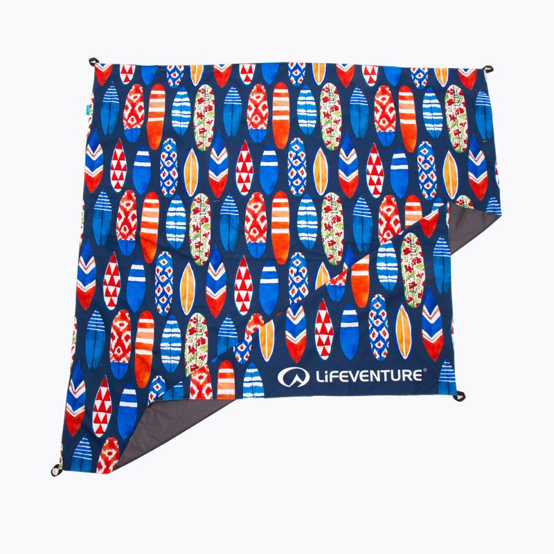 Lifeventure pikniko antklodė mėlyna LM63702 2