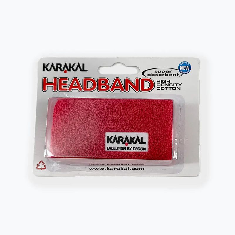 Galvos juosta Karakal Headband red