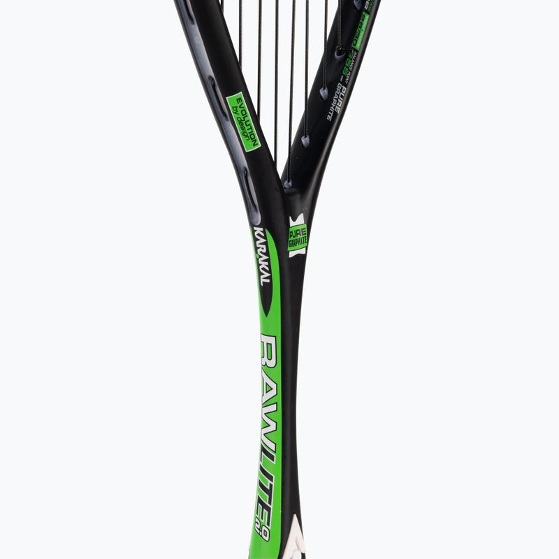 Skvošo raketė Karakal Raw Pro Lite 2.0 black-green KS21001 4