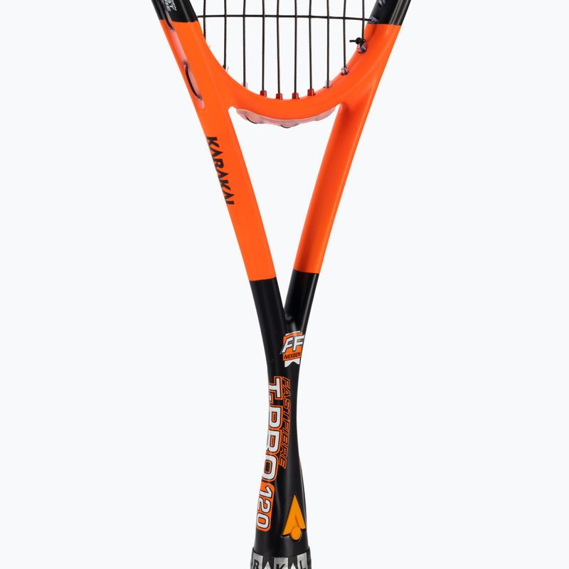 Skvošo raketė Karakal T-Pro 120 oranžinė ir juoda KS22005 4