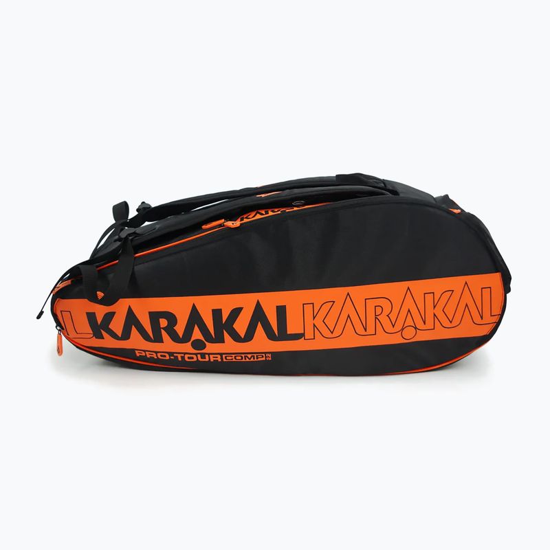 Krepšys skvošui Karakal Pro Tour Comp 2.2 9R oranžinis 3