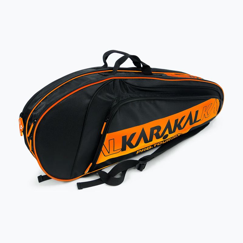 Karakal Pro Tour Match 2.2 4R oranžinė squash'o krepšys 2